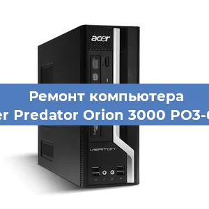 Замена термопасты на компьютере Acer Predator Orion 3000 PO3-620 в Перми